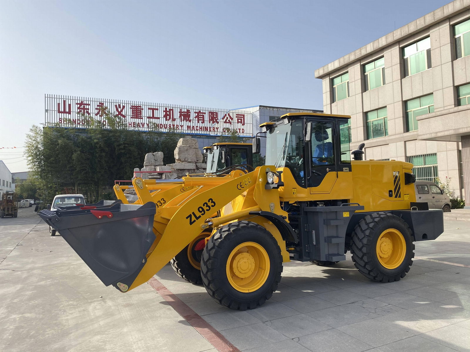 Yongyi brand 3ton factory construction deutz engine new wheel loader  4