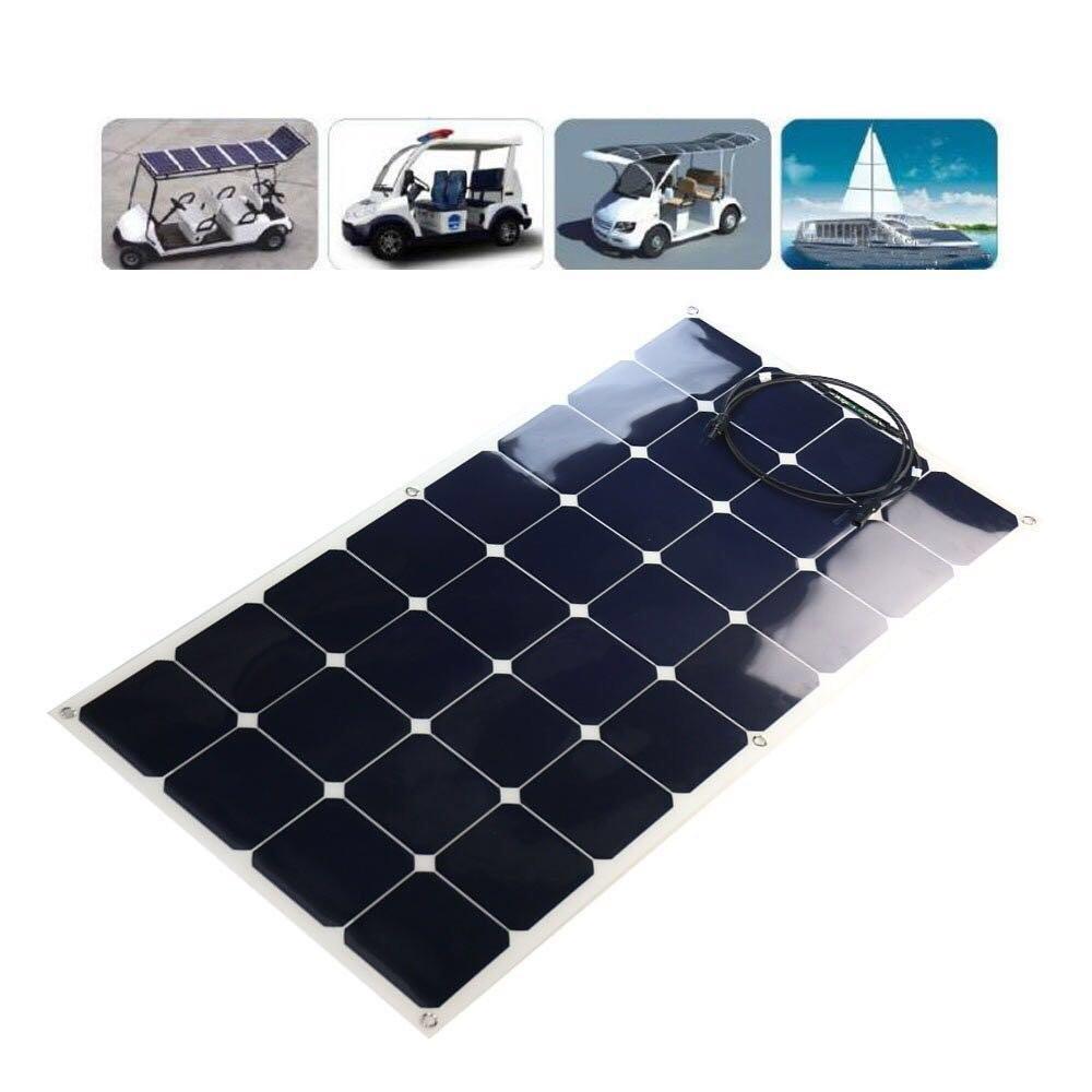 high efficient 50w 100w 120w solar cells sunpower flexible panel solar  1