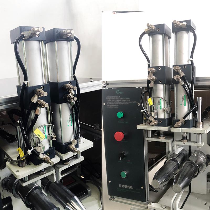 哲曼全自動翻袋口機  2