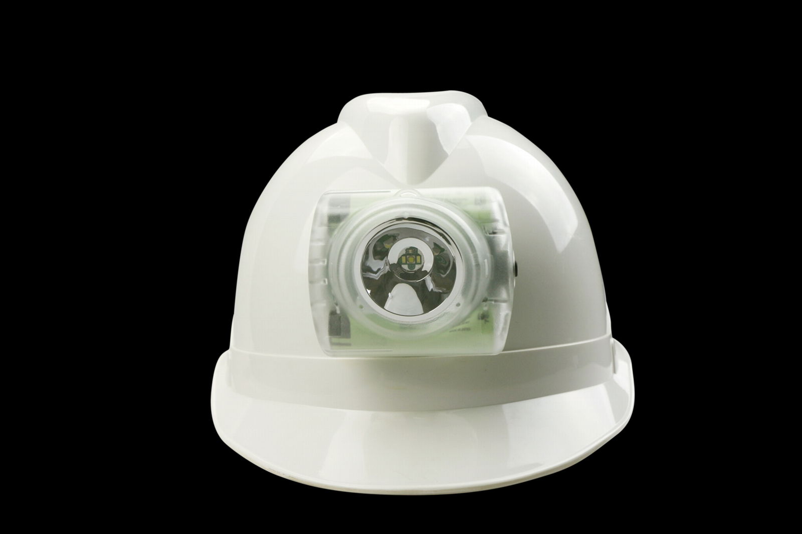 Led safety mining cap lamp. high power led corded underground safety