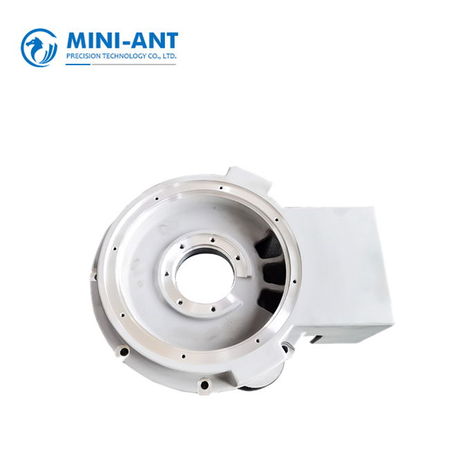 CNC processing high pressur aluminum alloy cnc die casting parts electric motor  2