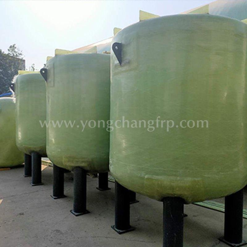 FRP Composite Storage Tank   FRP Horizontal Acid And Alkali Tank 4