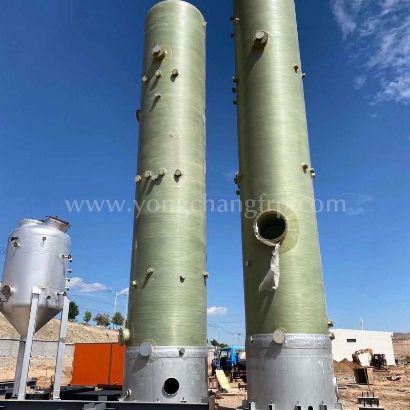 FRP Biological Deodorization Tower   FRP Biological Deodorizer Equipment 3