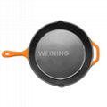 Cast Iron Enamel Frying Pan 1