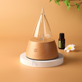  Essential oil diffuser with warm LED light