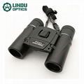 LINDU OPTICS cmpact and light weight mini 8X hunting army zoom binoculars