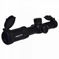 LINDU OPTICS low power 1-6x24 shockproof air gun rifle scope sfp hunting 1