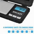 Smart digital electronic pocket scale