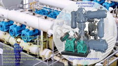 Natural Gas Compressed no Skid mounted LPG filling compressor CNG Compressor for