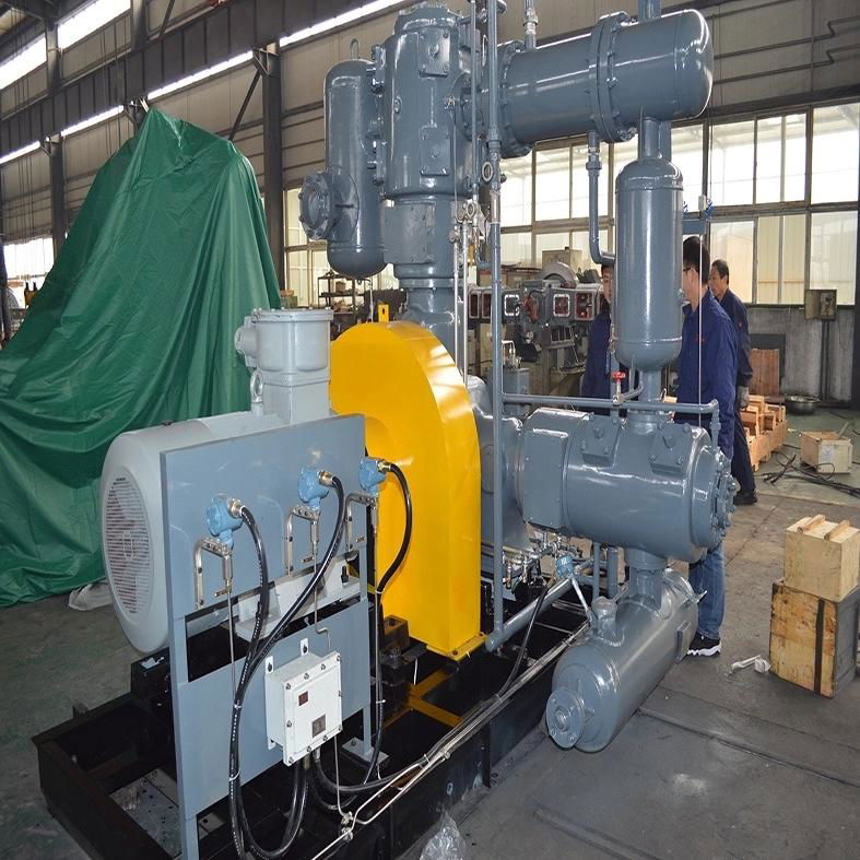 Special gas booster Compressor API Standard 618 Oil Free Reciprocating Fuel Gas  4