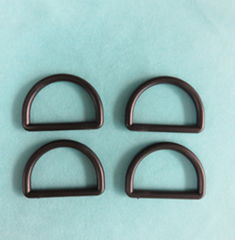 Webbing strap parts 25mm plastic D ring