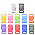 3/8" buckle 10mm colorful plastic