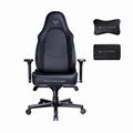 VICTORAGE PU Leather Home Seat Office Chair(Black)