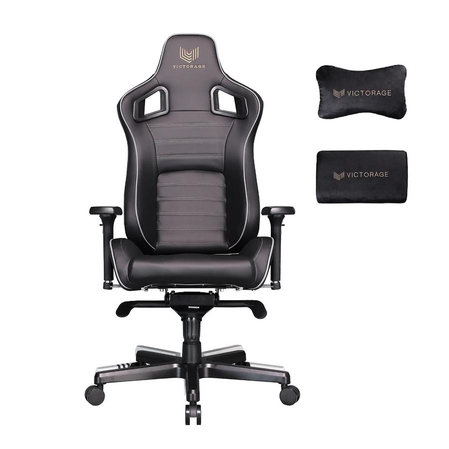 VICTORAGE Bravo Series PU Leather Luxury Office Chair Home Chair(carbon) 1