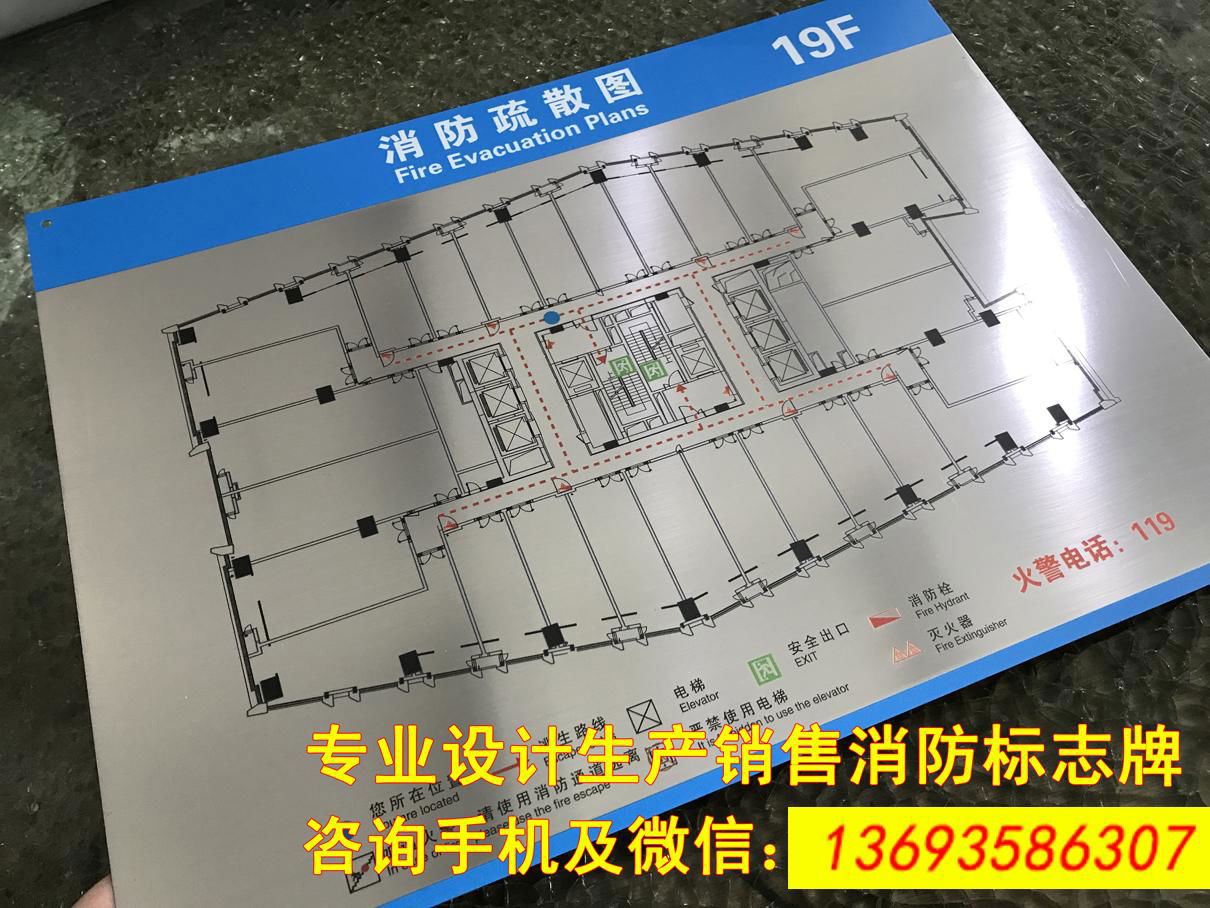 消防安全标识牌 2