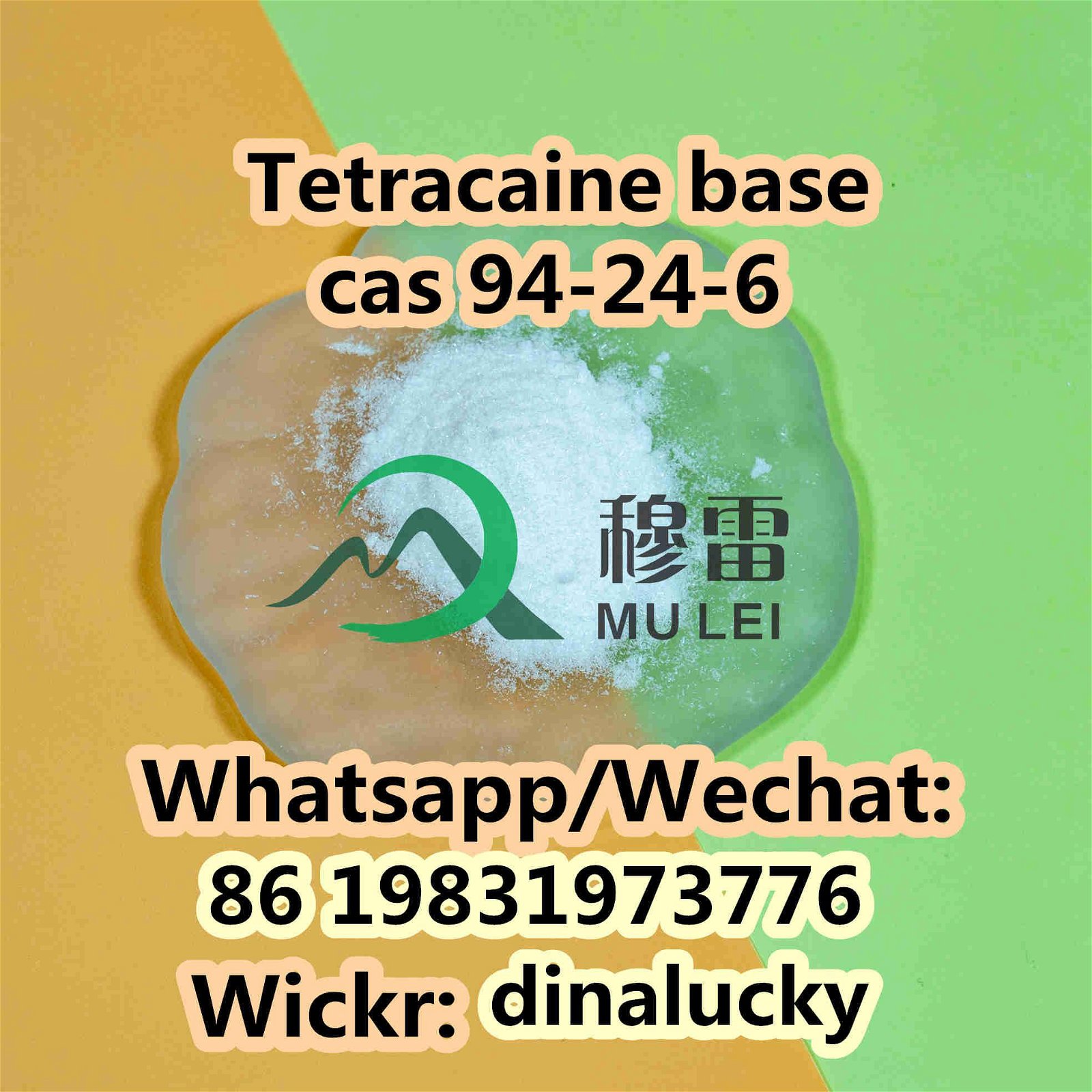 Tetracaine cas 94-24-6 China Factory Supplier  2