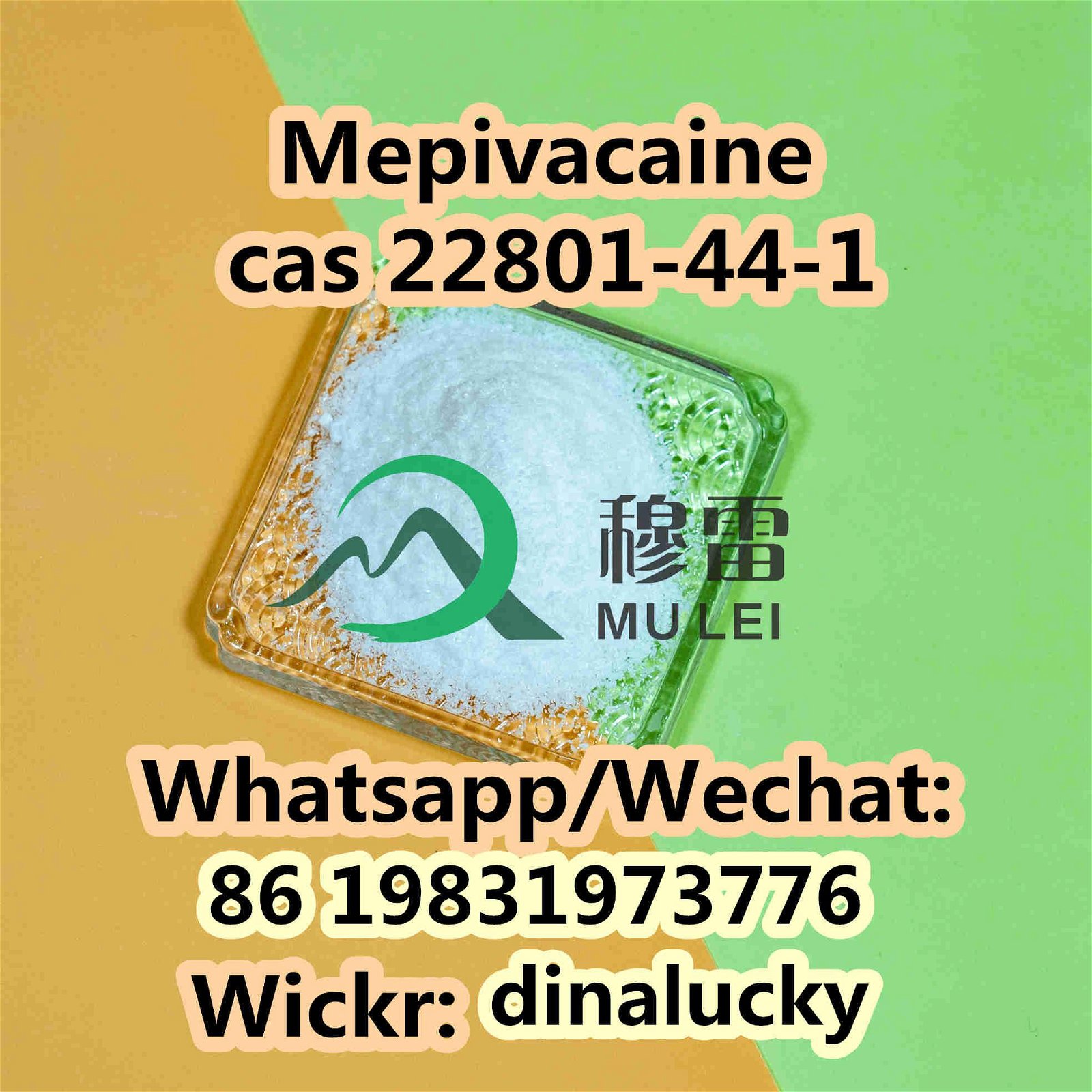 Mepivacaine cas 22801-44-1 High Quality and Purity 2