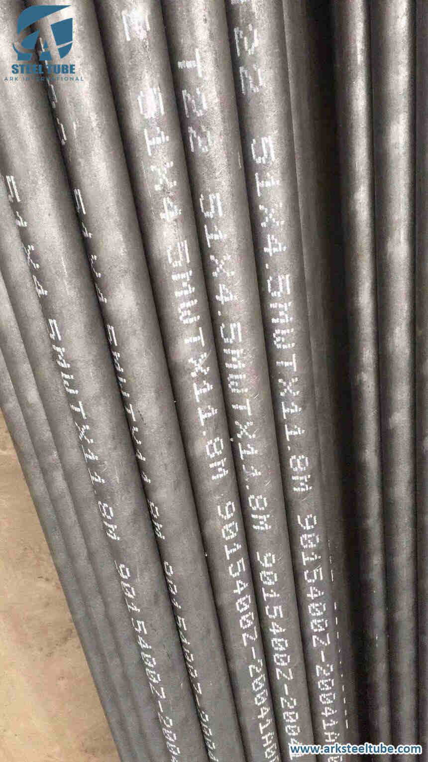 T11 T12 T22 A213 Alloy Steel High Pressure Stee Heat Exchanger Pipe Boiler Tube 