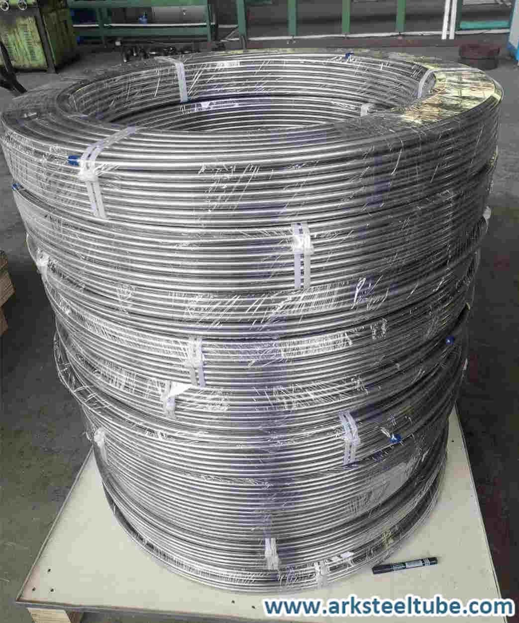 3/8inch  0.049" Bright Annealed Stainless Steel Coiled Tubing  3