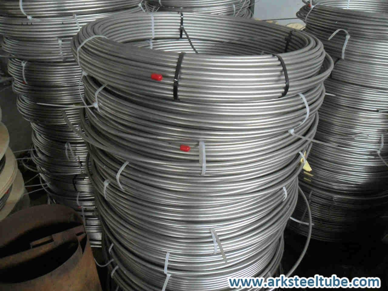 Stainless Steel Coil Tubing ASTM A269 TP304 TP304L TP316L TP321 Coiled Tube