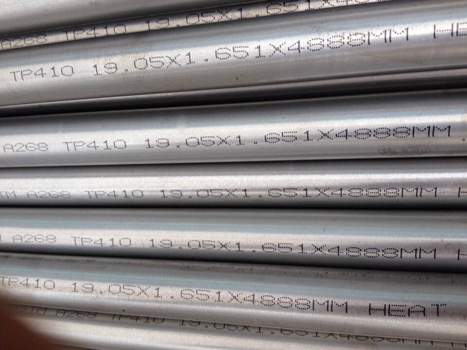 ASTM A268 TP 410 420 430 444 446 Stainless Steel Tube/Pipe  4