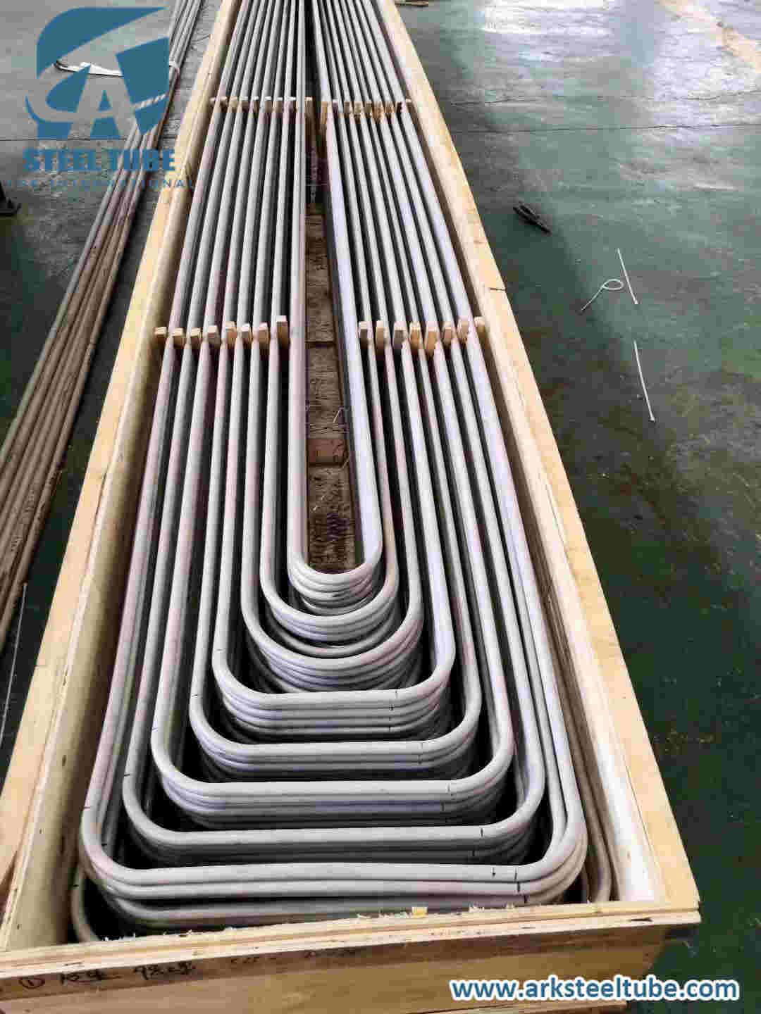 U Bend Heat Exchanger ASTM A213 Stainless Steel Seamless Tube 2