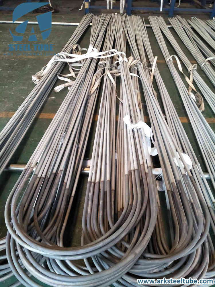 U Bend Heat Exchanger ASTM A213 Stainless Steel Seamless Tube 4