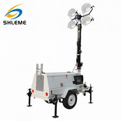 High quality construction mobile light tower led portable emergency light