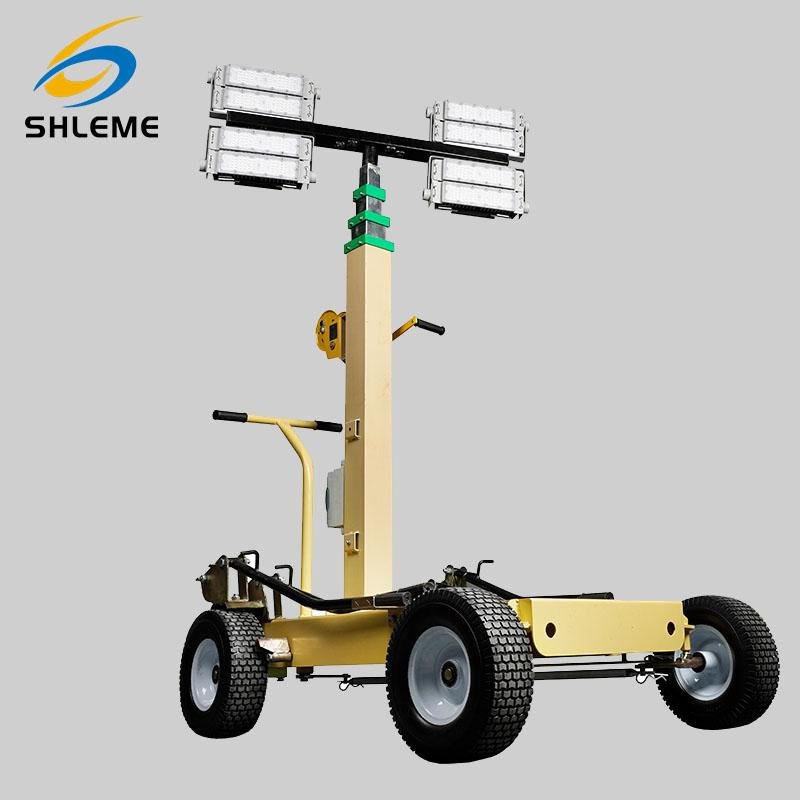 China factory manufacture led industrial portable mobile emergency light tower 2