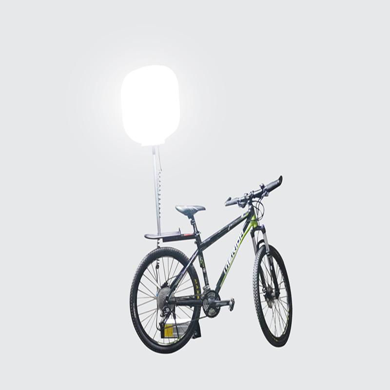 Outdoor portable bike led mobile inflatable balloon light tower easy to use