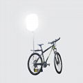 Outdoor portable bike led mobile