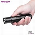 夜光nitesun铝合金户外防水战术强光带USB充电led小手电筒 3