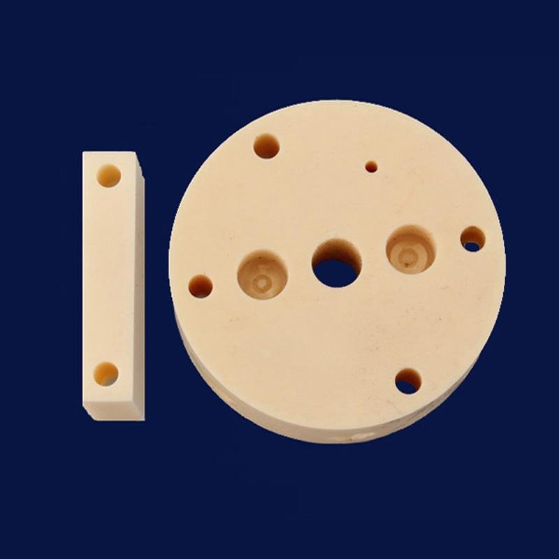 Industrial Machining Alumina Ceramic Flange Ceramic Insulator Polishing Surface 5