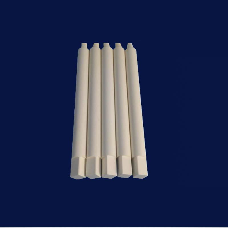 Al2O3 Refractory Ceramic Nozzle High Temperature Rod For Welding 2