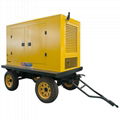 HUAQUAN 100kw Ricardo silent mobiel diesel generator set water cooling generator 2