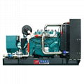 HUAQUAN 250kw weichai gas generator set Alternator 220v 3 Phase genset for sale