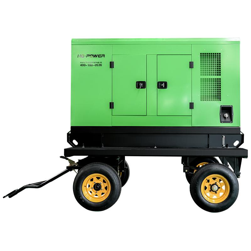 華全30千瓦小功率移動靜音柴油發電機組交流發電機 2