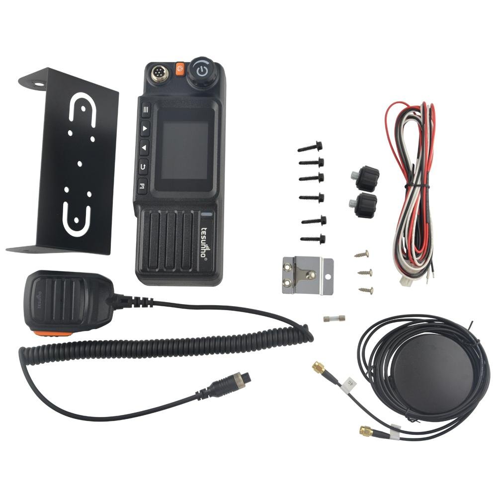 GPS LTE Vehicle Walkie Talkie With Bluetooth TM-990 5
