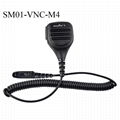 Noise Cancelling Palm Microphone SM01-VNC-M4 For Radio 1