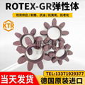 KTR原装ROTEX弹性垫GR缓冲体GS联轴器胶垫连轴器 1