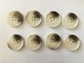 Polyester4-hole button matte version vintage buttons with thin edge 25mm