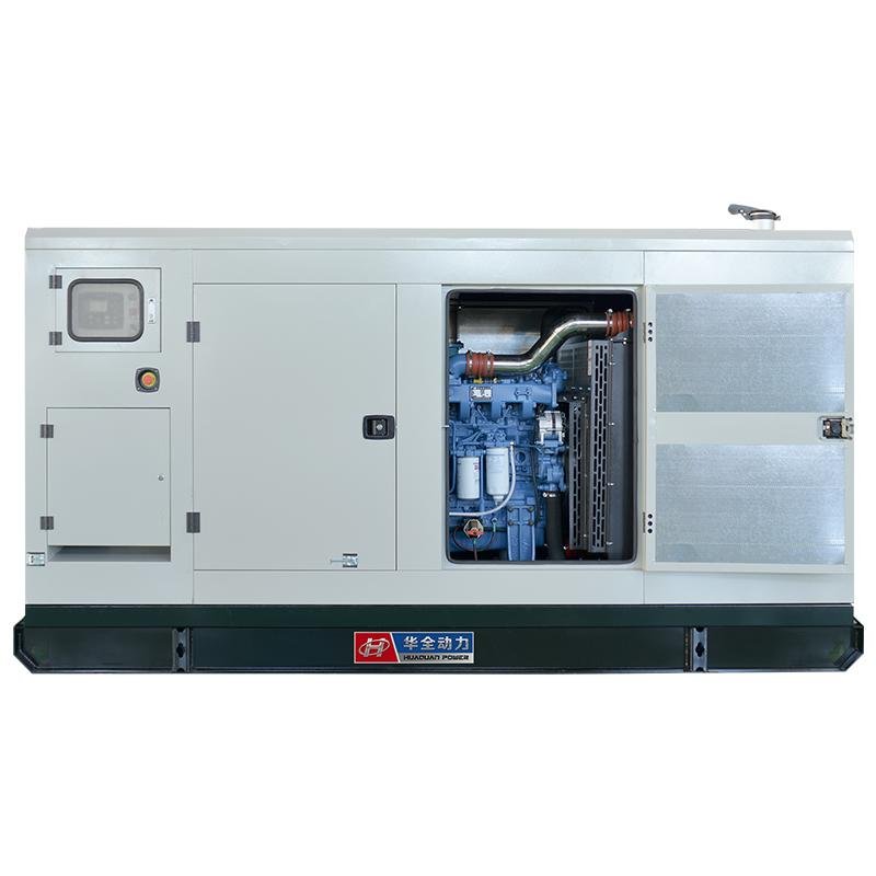 Yuchai Engine 300kw Ac Single Phase Diesel Generator with ISO  3