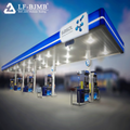 Environmental Space Frame Canopy Petrol Station Gas Filling Station Roof For Sal