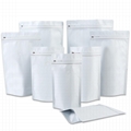 Stand Up Zip Lock Black Coffee Valve Packaging Bag With Zipper