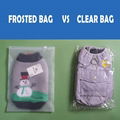 custom frosted zipper bag plastic zipper bag 3