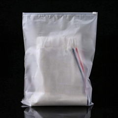 Custom Frosted Biodegradable Plastic Packaging Zipper Bags 