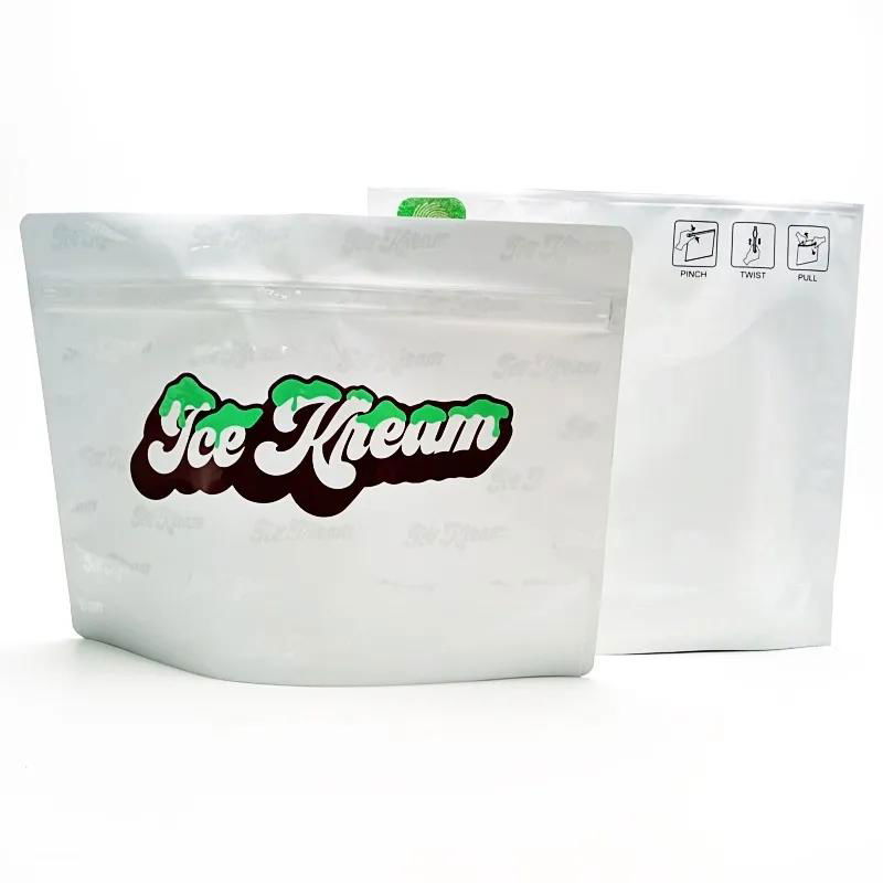 Digital Printing 3.5 Mylar Bags Cookie Packaging Plastic Bags Zip Lock 2