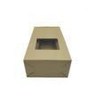 Stand Up Zipper Brown Kraft Paper Resealable Ziplock Heat Sealable Food Storage  4