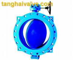 Double eccentric butterfly valve