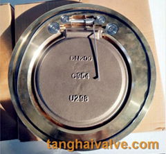 Single-disc swing check valve